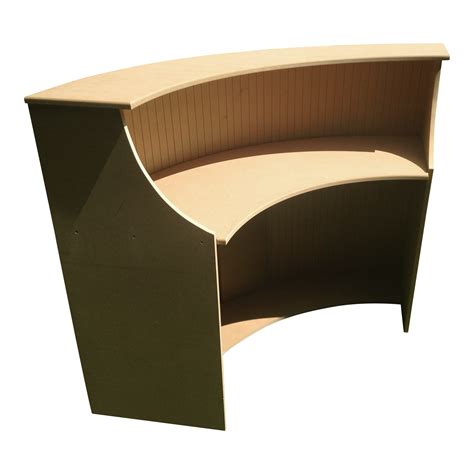 Curved Reception Desk