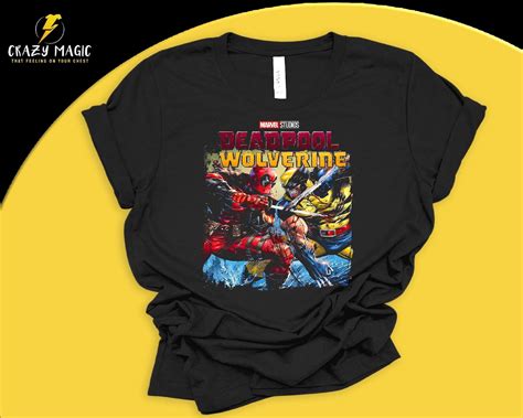 Deadpool And Wolverine T Shirts Deadpool 3 Movie T Shirts Deadpool And Wolverine Shirt Hugh