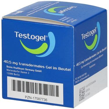 TESTOGEL 40 5 Mg Transdermales Gel Im Beutel 1x30 St Mit Dem E Rezept