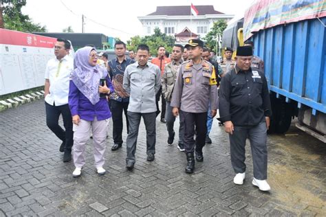 Logistik Pemilu Tahun Resmi Dilepas Oleh Pj Bupati Kampar