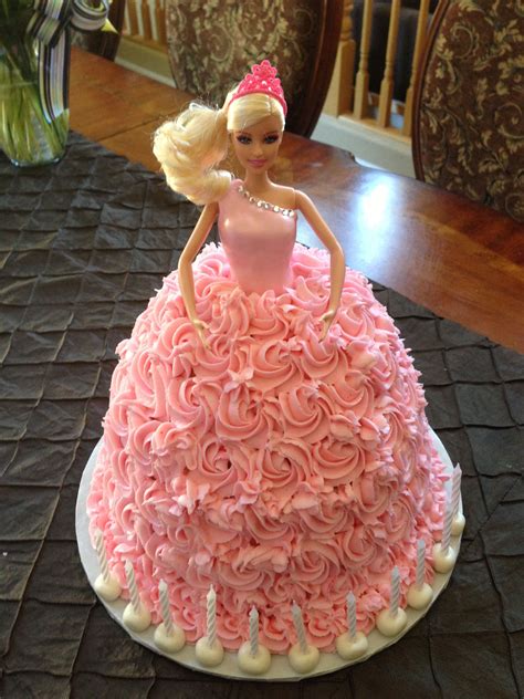 Gambar Kue Ultah Barbie Buttercream Materi Belajar Online