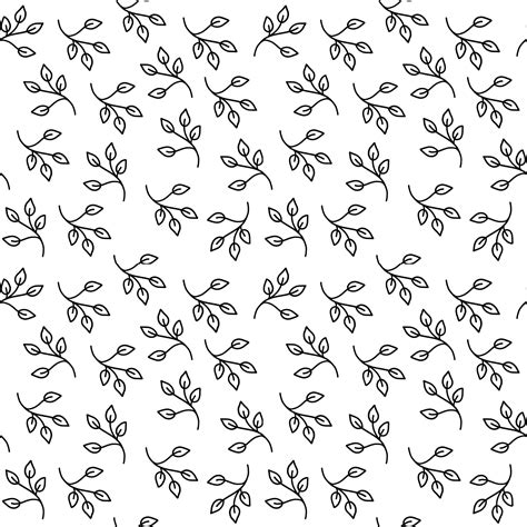 Premium Vector Leaves Seamless Pattern