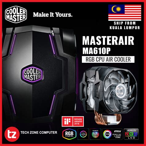 Cooler Master MasterAir MA610P With RGB Controller MAP T6PN 218PC R1