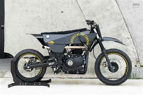 This Modified Royal Enfield Scram 411 Is Ready To Race