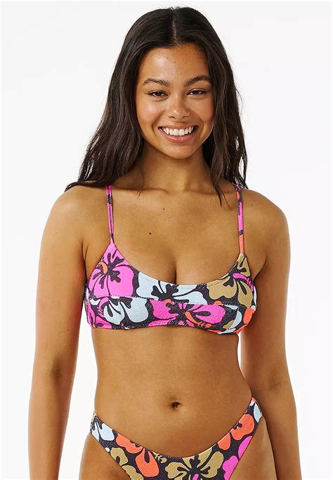 Buy Rip Curl Hibiscus Heat Crop Bikini Top 2024 Online ZALORA