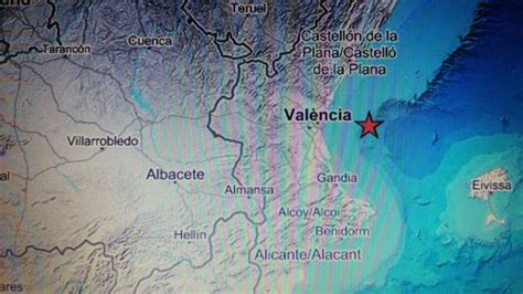 El Golfo De Valencia Registra Durante La Madrugada 22 Terremotos