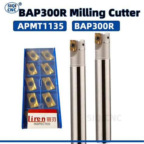 BAP300R 밀링 커터 APMT1135 CNC 커터 BAP 300R 밀링 공구 홀더 CNC 밀링 러프 머시닝 카바이드