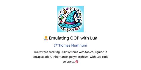 Emulating Oop With Lua Gpts Features And Functions Examples And