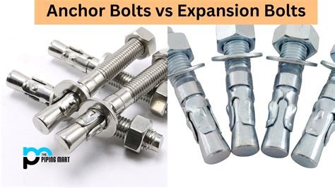 Anchor Bolt Vs Expansion Bolt Whats The Difference