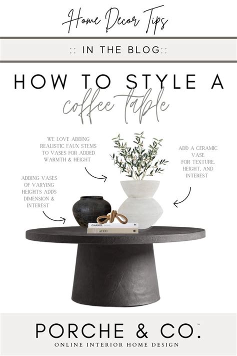 How To Style A Coffee Table Artofit