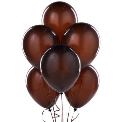 Brown Latex Balloons