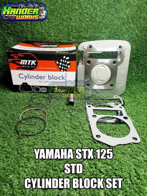 Mtk Yamaha Stx 125 Std Cylinder Block Set Lazada Ph