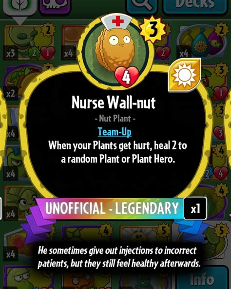 Pvz Heroes Card Idea 2 By Flowerbruh On Deviantart