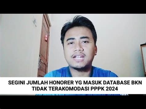 Honorer Masuk Database Bkn Saja Tidak Terakomodasi Jadi Pppk