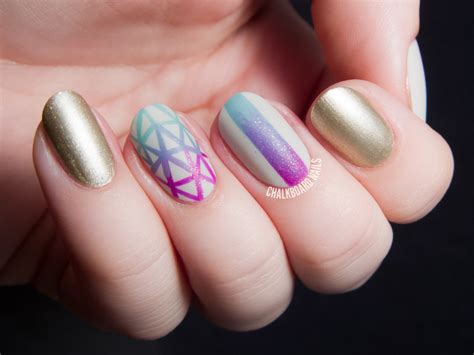 Nailbox Pre-Fall '14 Trendbox Geometric Gradient Nail Art and Giveaway ...