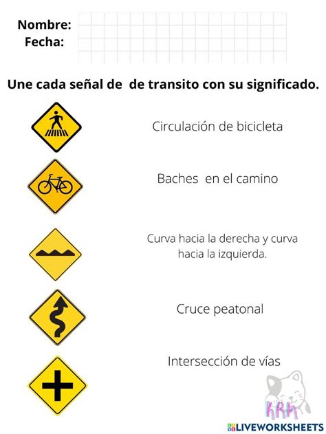 Actividad De Se Ales De Transito En Pdf Online Se Ales De Transito