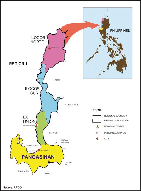 Zambales Pangasinan Map