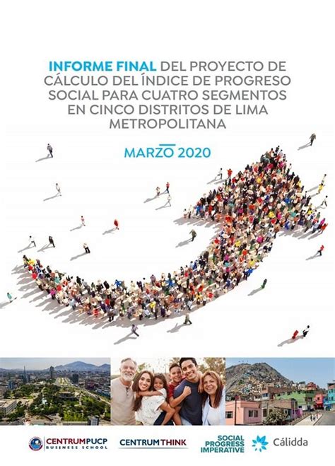 Informe Final Del Proyecto De Cálculo Del Índice De Progreso Social