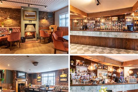 Inside Newly Refurbished Historic Country Pub Complete With Roaring