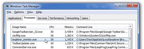 Iexplorer Monitor Exe Windows Process What Is It