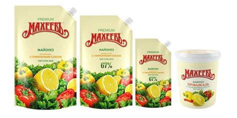 Майонез “Махеев” от производителя АО «Эссен Продакшн АГ». Каталог 2025 ...