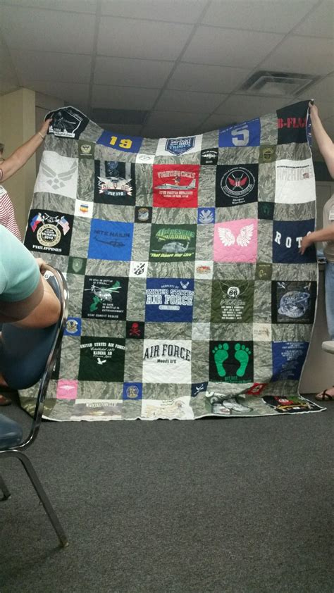 Air Force T Shirt Quilt Jackie B Quilt Sewing Sewing Fabric Crafts