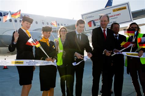 Lufthansa a inauguré sa nouvelle ligne Bordeaux Francfort Actualité