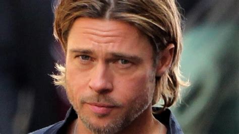 Photo Brad Pitt Sur Le Tournage De World War Z à Glasgow Les 18 Et 19