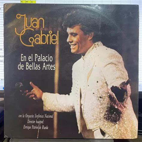 Vinilo Juan Gabriel En El Palacio De Bellas Artes Doble Cuotas