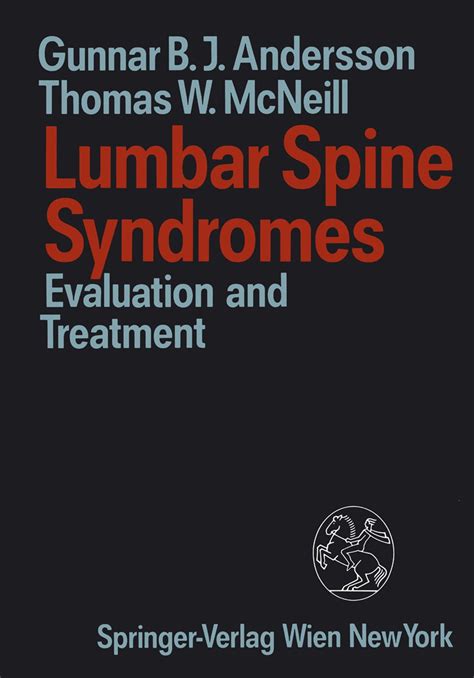 Lumbar Spine Syndromes EBook By Gunnar B J Andersson EPUB Book