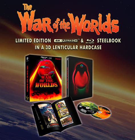 War Of The Worlds The 1953 Limited Edition Steelbook 4K UHD Review