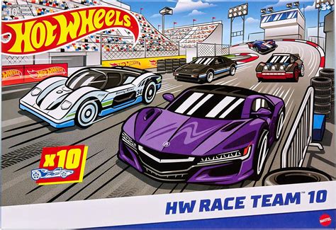 Amazon Hot Wheels Pack Set Of Toy Race Cars In Scale Licensed Unlicensed