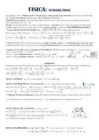 Fisica Generale Definizioni E Formule Schemi E Mappe Concettuali Di