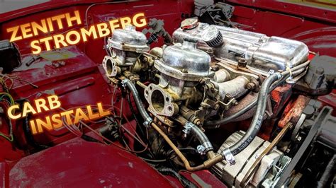 Triumph TR4 STROMBERG Carb Install And Fuel System PART 1 YouTube