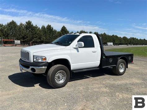 2003 Dodge Ram 2500 Flatbed Pickup Booker Auction Company