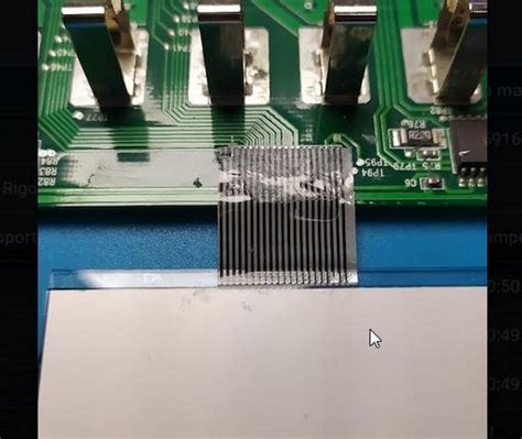 How To Remove And Re Attach Lcd Ribbon From A Pcb With A Fine Pitch 9