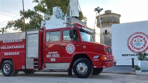 Video Bomberos Voluntarios de Berisso le salvaron la vida a una bebé