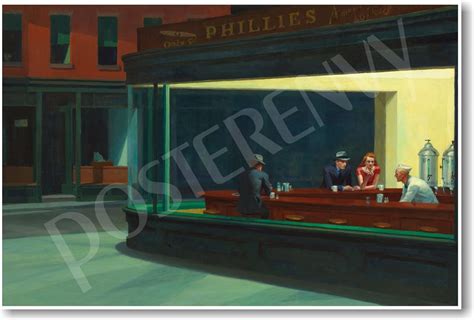 Amazon Nighthawks 1942 Edward Hopper NEW Fine Arts Poster