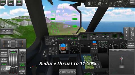 Turboprop Flight Simulator How To Land Smooth Smooth Landing