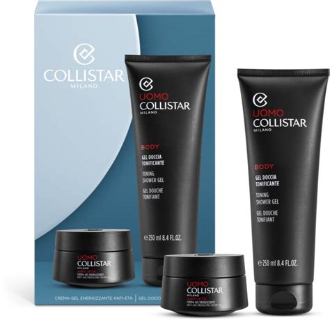 Collistar Uomo Anti-age Energizing Cream Cream-Gel+Toning Shower Gel ...