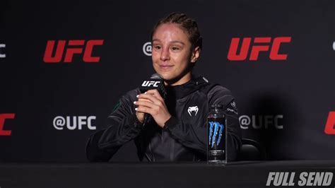 Alexa Grasso Wants One More Fight Before Challenging For The Title Post Fight Interview Youtube