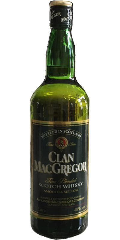 Clan Macgregor Scotch Whisky Ratings And Reviews Whiskybase