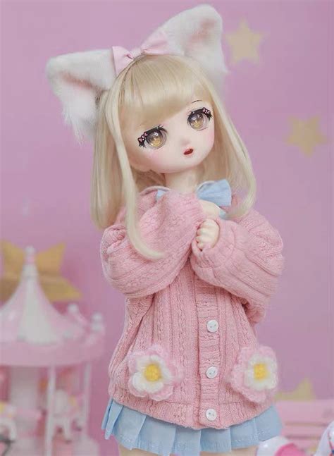 Full Set Bjd Doll 40cm With Clothes Best Ts For Girl Etsy