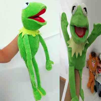 BIG Eden Full Body Kermit The Frog Hand Puppet Memes Sesame Street