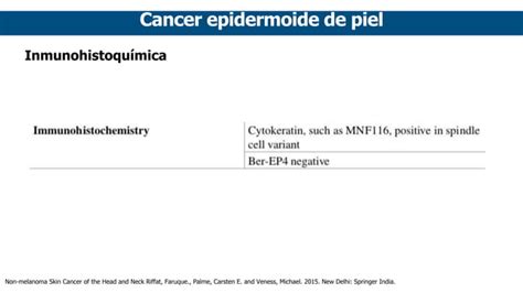 Carcinoma Epidermoide De Piel Ppt