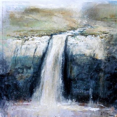 Frank Gordon Painting Hull Pot An Occasional Waterfall