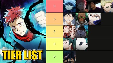 Tier List Jujutsu Kaisen Phantom Parade Youtube