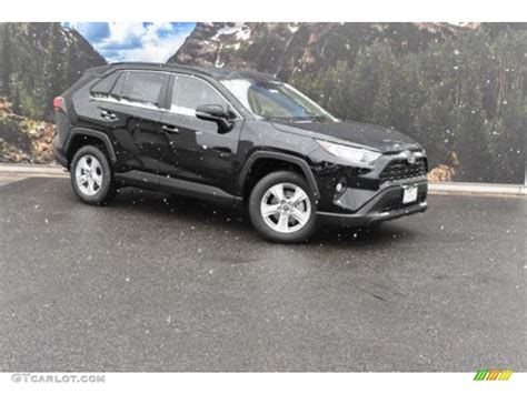 2020 Midnight Black Metallic Toyota RAV4 XLE AWD 137296052 Photo 8