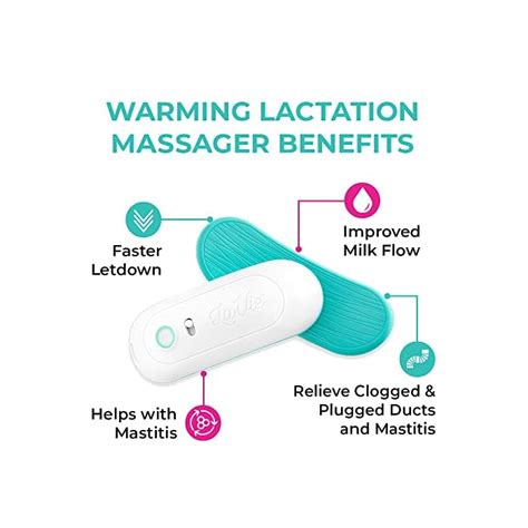 Lavie 2 In 1 Warming Lactation Massager 2 Pack Heat And Vibration