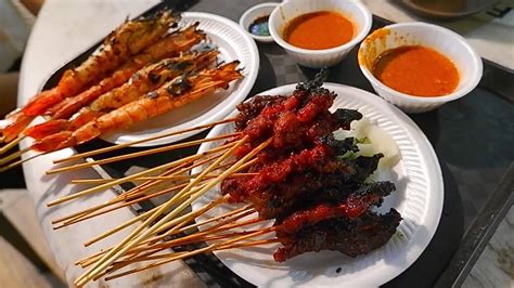 Lau Pa Sat Best Satay In Singapore Kevin Jamisola Youtube